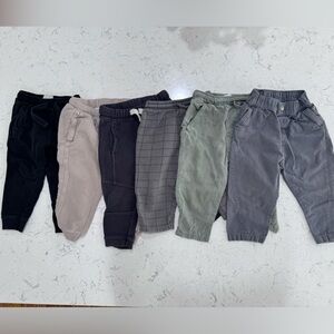 Zara bundle of 2 pairs of chinos and 4 sweatpants 18-24 months